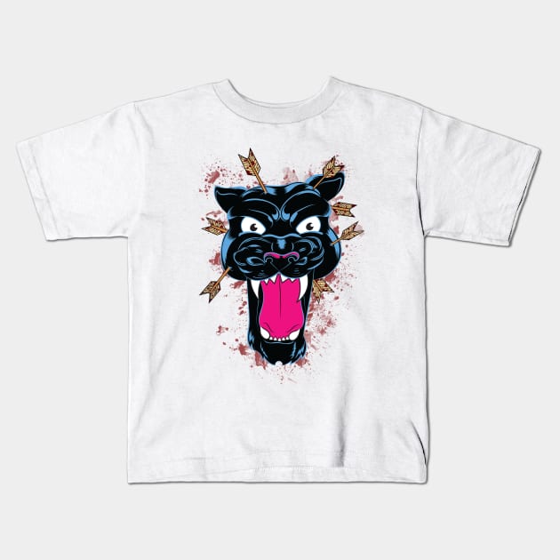 Hear Me Roar Kids T-Shirt by stuffofkings